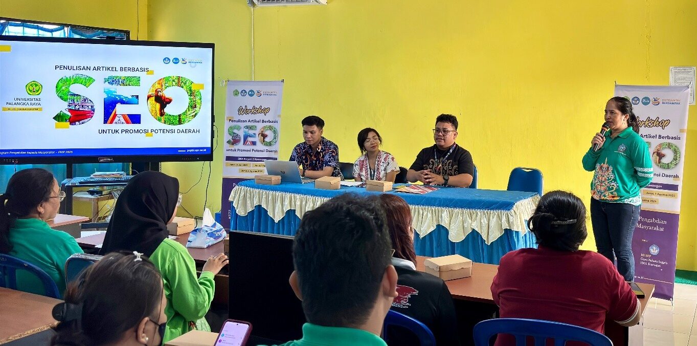 Workshop Penulisan Artikel Berbasis SEO untuk Promosi Potensi Daerah